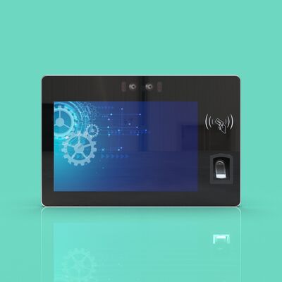 Купить 8 дюймовый колонка тип Android распознавание лиц терминал IP65 водонепроницаемая 2G рабочая память Производство в сети