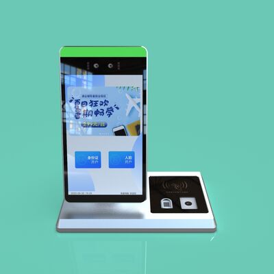 Купить CPU i3/i5/i7 Терминал распознавания лиц 8-дюймовое окно 10 Система считывания карты R/L 178 градусов Производство в сети