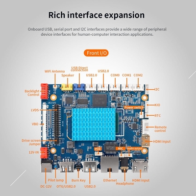 H-T972 Smart HMI Mainboard Standard 16GB EMMC Standard 51Pin 4K кабель с ЖК-экранным интерфейсом