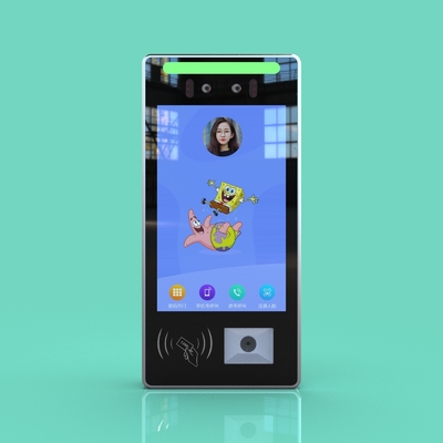 JP1812 8-дюймовый настенный распознаватель лиц QR-код Читатель устройства контроля доступа Улучшенная безопасность