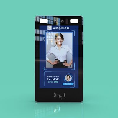 JP1107 Портретный экран Лицо и распознавание QR-кодов Устройство контроля доступа поддерживает 100 000 шаблонов лица, 500 000 карт