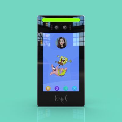Тип колонки Карта прокрутки Android распознавание лица терминальное устройство 8 дюймов