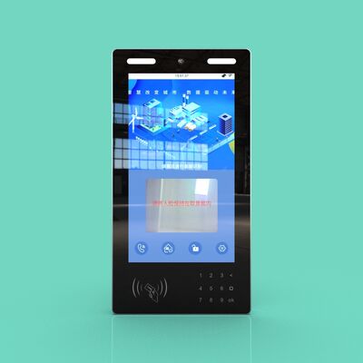 IP65 8-дюймовый детектор температуры тела для сканирования лица 2-дюймовый двумерный код колонка карты